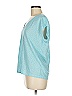 Ann Taylor LOFT Teal Short Sleeve Top Size M - photo 5
