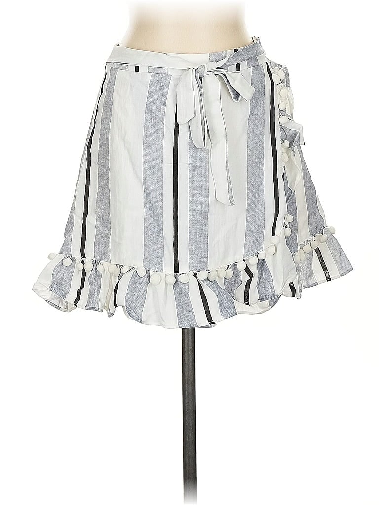 In The Beginning Casual Skirt In White