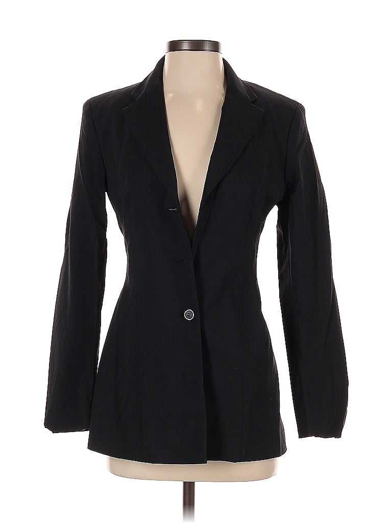 Pre-owned Express Blazer Jacket In Black