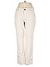 Ann Taylor LOFT Solid Ivory Casual Pants Size 6 - photo 1