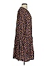 Ann Taylor LOFT 100% Viscose Animal Print Brown Casual Dress Size S - photo 4