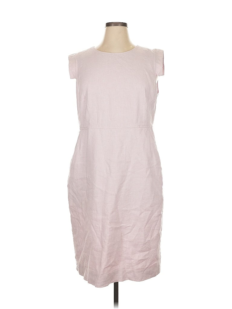 J.Crew 365 100% Polyester Pink Casual Dress Size 18 - photo 1