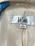 Le Suit 100% Polyester Metallic Ivory Blazer Size 6 - photo 6