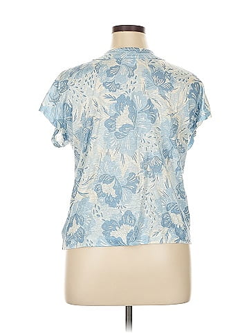 Sigrid Olsen Short Sleeve Blouse (view 2)