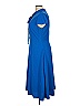 Eva Mendes by New York & Company Blue Casual Dress Size 16 - photo 5