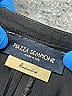 Piazza Sempione Solid Black Wool Pants Size EU (IT) 44 / US 8 - photo 3