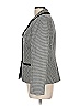 Kasper 100% Polyester Houndstooth Gray Blazer Size 10 - photo 5
