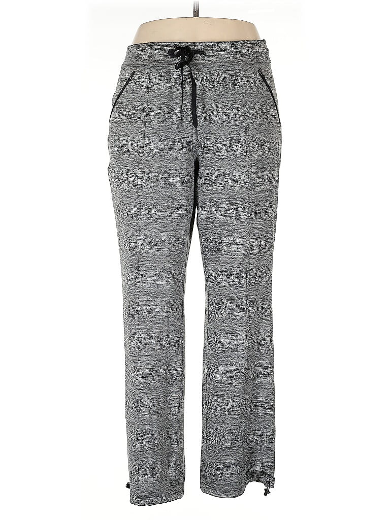 Tek Gear Chevron-herringbone Gray Casual Pants Size XL - photo 1