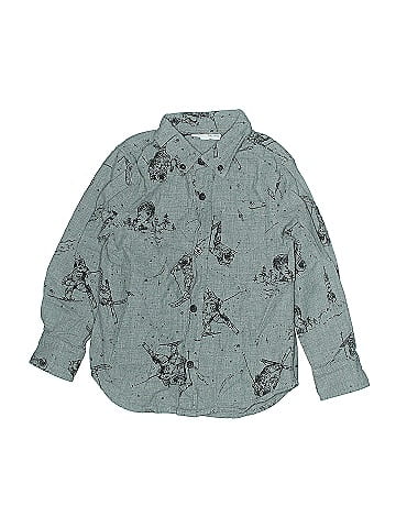 Rockets of Awesome Long Sleeve Button-Down Shirt (view 1)