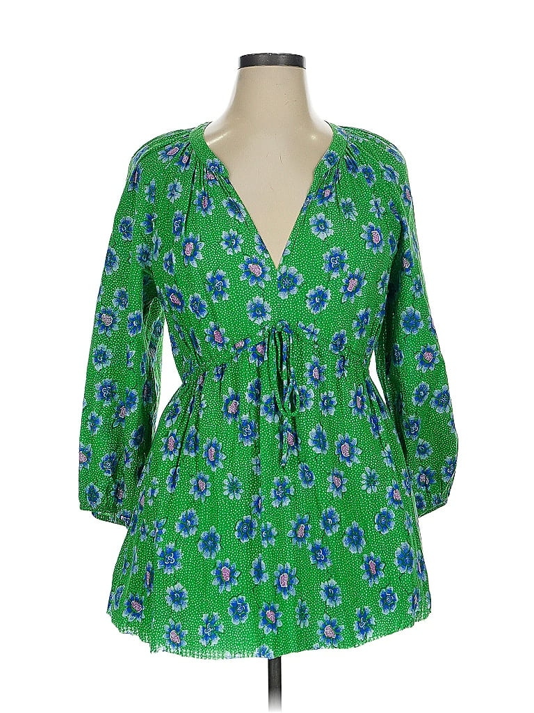 Xirena Green Casual Dress Size XL - photo 1