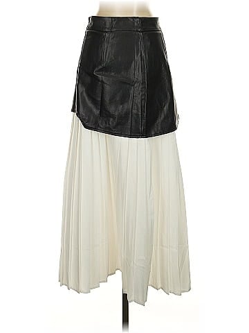 Commense Faux Leather Skirt (view 2)