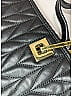 Gucci 100% Leather Black Leather Quilted Satchel One size - photo 6