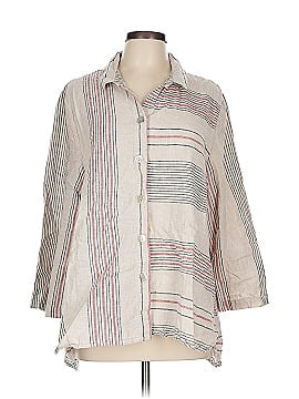 Habitat 3/4 Sleeve Button Down Shirt