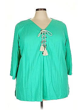 Belle By Kim Gravel 3/4 Sleeve Blouse