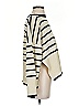 OAK + FORT Stripes Ivory Cashmere Pullover Sweater Size S - photo 4