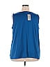 Catherines Blue Sleeveless T-Shirt Size 2X - photo 2