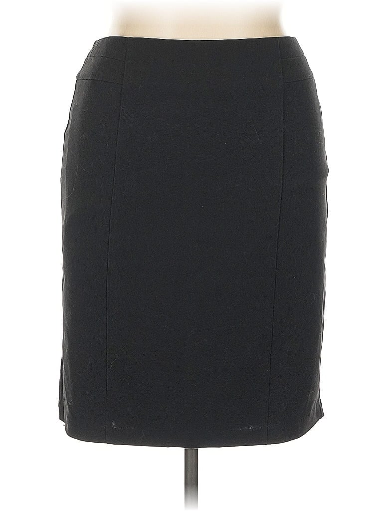 Pre-owned Dressbarn Formal Skirt In Black