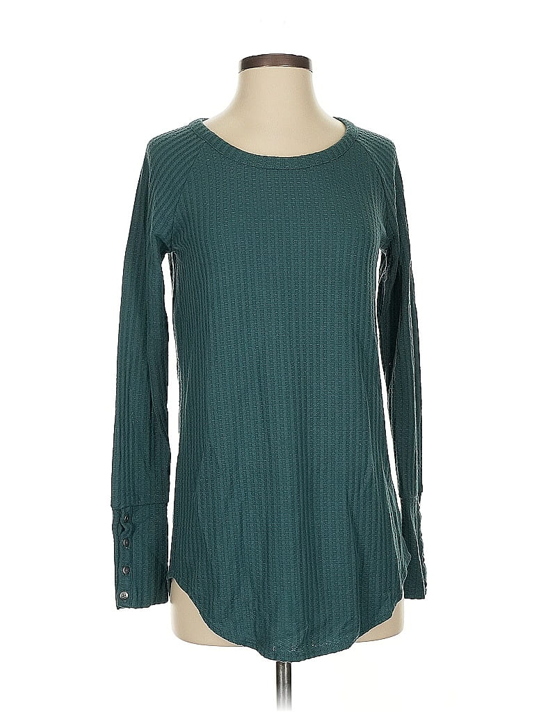 Chaser Teal Pullover Sweater Size S - photo 1