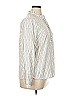Ann Taylor LOFT Tweed Ivory Long Sleeve Button-Down Shirt Size XL - photo 4