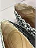 Chloé Paisley Gray Teal Snake-print Scalloped Lauren Flats Size EU 35 1/2 - photo 6
