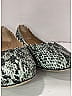 Chloé Paisley Gray Teal Snake-print Scalloped Lauren Flats Size EU 35 1/2 - photo 7