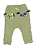 Du Pareil Au Meme DPAM 100% Cotton Green Casual Pants Size 3-6 mo - photo 1