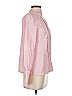 United Colors Of Benetton 100% Cotton Pink Long Sleeve Blouse Size XS - photo 4
