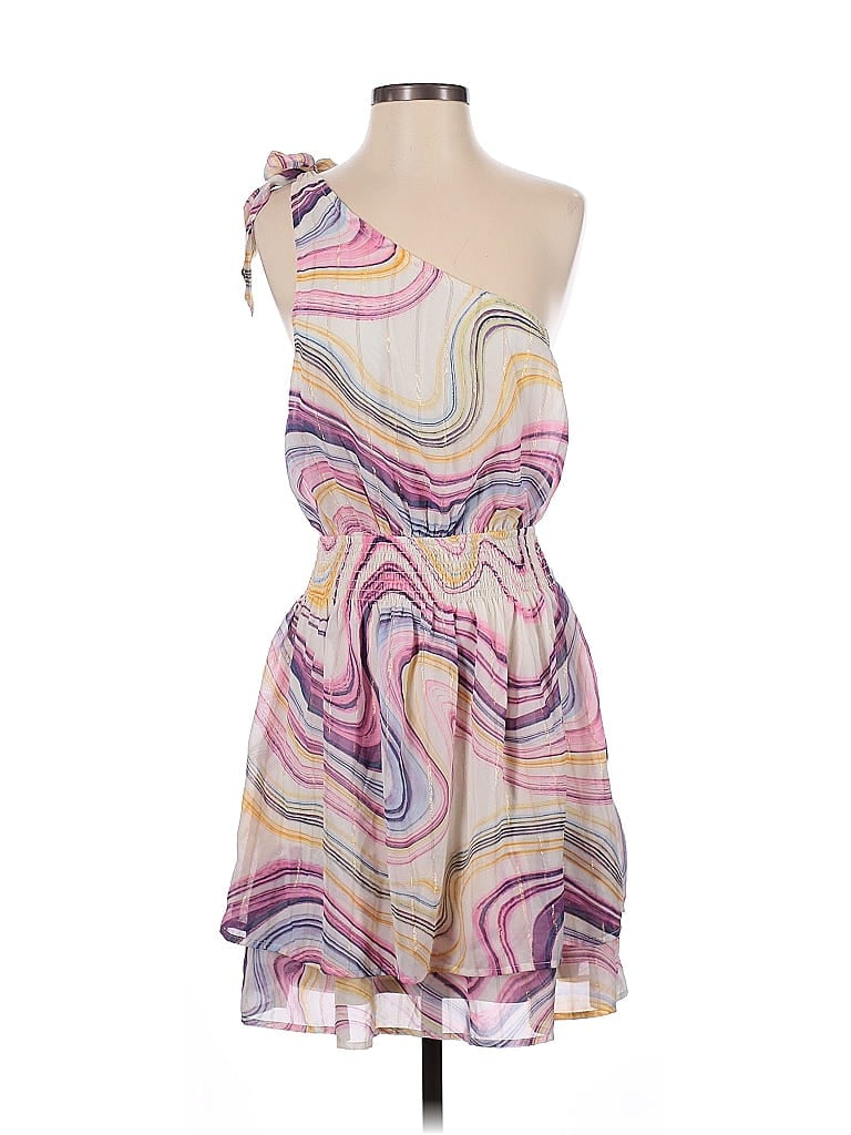 Pre-owned Lovestitch Cocktail Dress In Purple