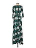 Pink Blush Argyle Teal Green Casual Dress Size S - photo 2