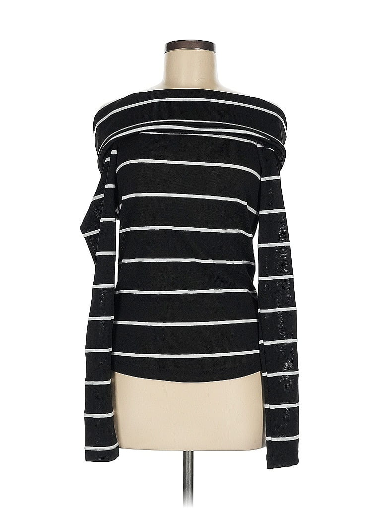 Zara W&B Collection Black Pullover Sweater Size M - photo 1