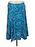 Susan Graver Paisley Blue Casual Skirt Size L - photo 1