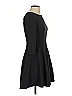 Halston Heritage Solid Black Cocktail Dress Size 2 - photo 4