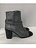 Chanel 100% Leather Gray Cap Toe Interlocking CC Ankle Boots Size EU 40 - photo 11