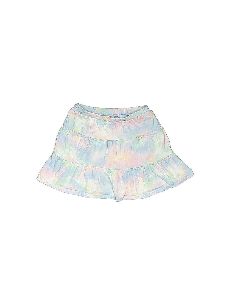 Jumping Beans 100% Cotton Tie-dye Silver Blue Skirt Size 6 (big kids) - photo 1