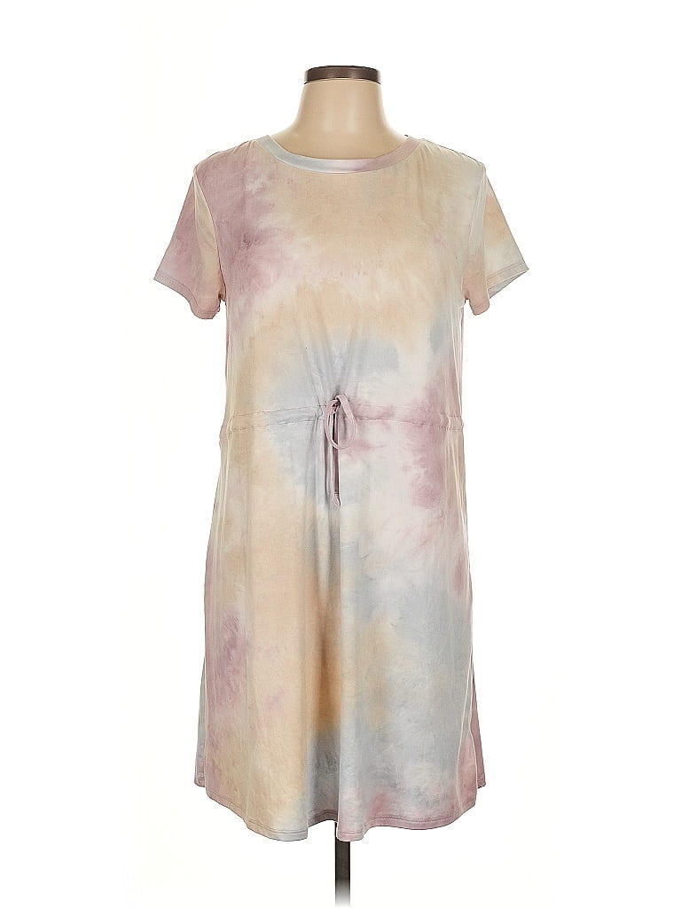 Wallflower Tie-dye Tan Casual Dress Size L - photo 1