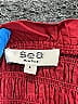 Sea New York 100% Cotton Paisley Red Cocktail Dress Size L - photo 6