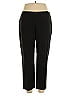 St. John Solid Black Active Pants Size 12 - photo 1