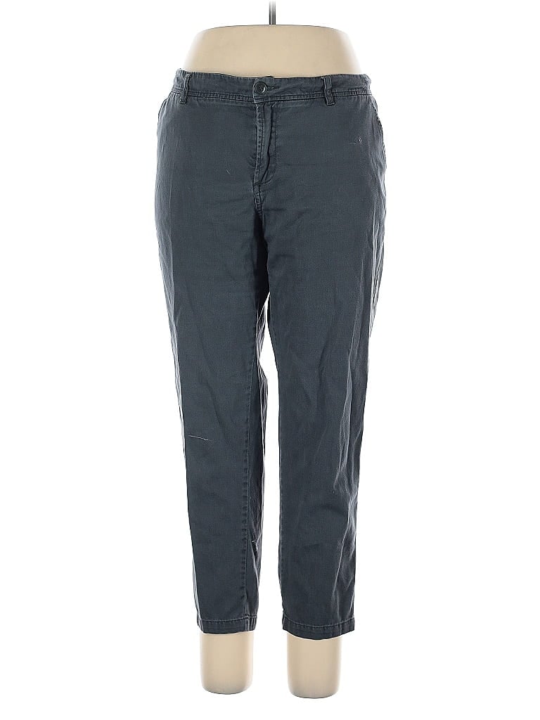 Pre-owned Woolrich Casual Pants In Gray