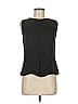 Giorgio Armani 100% Silk Black Sleeveless Silk Top Size EU (IT) 44 / US 8 - photo 1