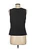 Giorgio Armani 100% Silk Black Sleeveless Silk Top Size EU (IT) 44 / US 8 - photo 2