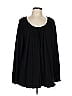 Christine Black Long Sleeve Blouse Size L - photo 1