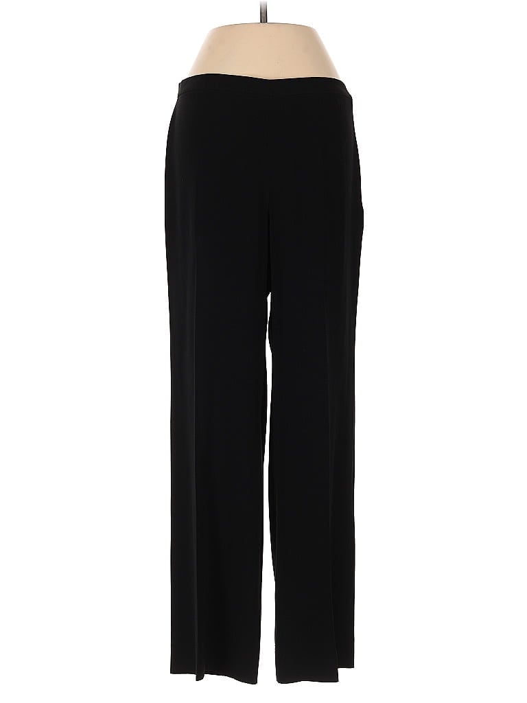 Max Mara Solid Black Dress Pants Size 4 - photo 1