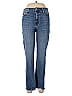 Just Black Hearts Blue Jeans Size 28 waist - photo 1