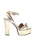 Giuseppe Zanotti Metallic Gold Heels Size EU 38 - photo 1