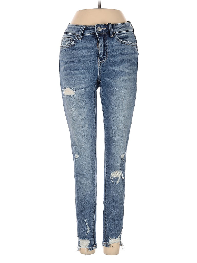 Flying Monkey Hearts Blue Jeans Size 25 waist - photo 1