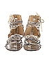 Free People Silver Ivory Sandals Size EU 39 - photo 2