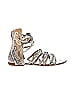 Free People Silver Ivory Sandals Size EU 39 - photo 1