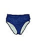 Victoria's Secret Color Block Blue Swimsuit Bottoms Size XL - photo 1