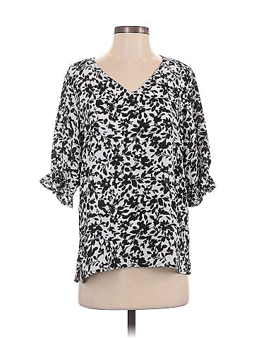 Well Worn 3/4 Sleeve Blouse (view 1)