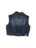 Justice Blue Denim Vest Size 6 (big kids) - photo 2